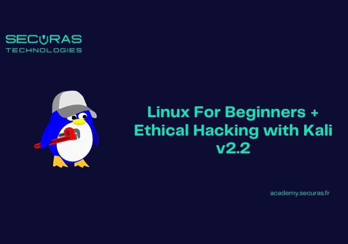Linux For Beginners + Ethical Hacking with Kali v2.2